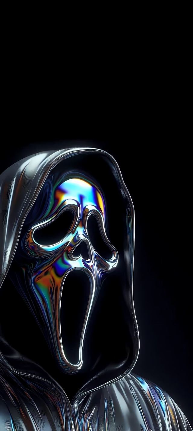 Chrome Ghost wallpaper