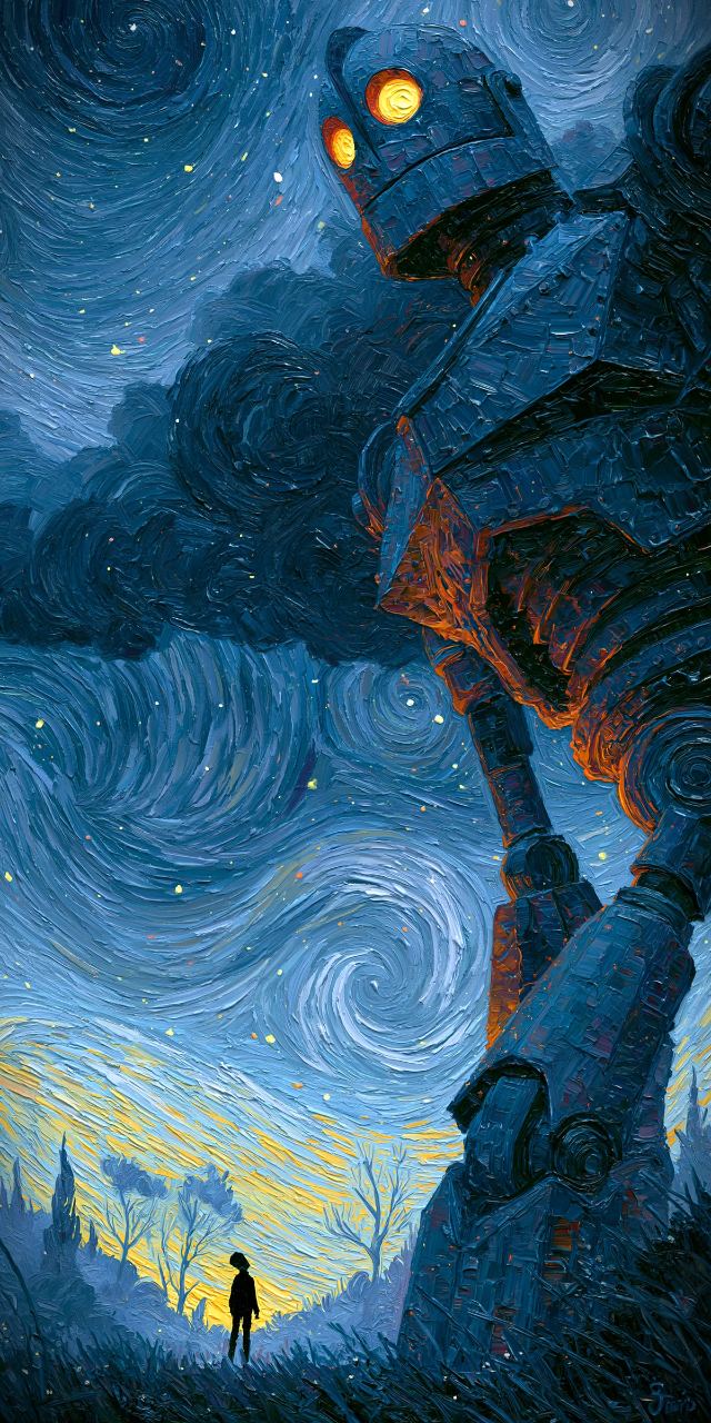 Starry Titan wallpaper