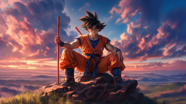 Dragon Ball Z Goku 5k wallpaper