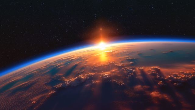 Earth Sunrise wallpaper