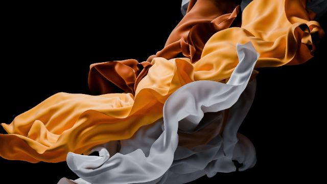 Flowing Fabric wallpaper