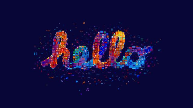 Hello Mosaic wallpaper