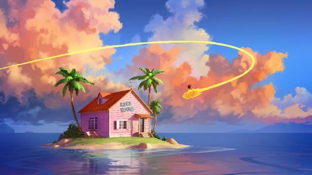 Kame House Dragon wallpaper