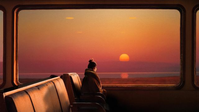 Lonely Train wallpaper