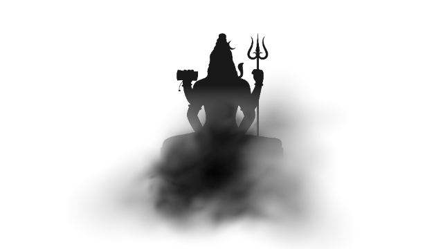 Lord Shiva 8k White wallpaper