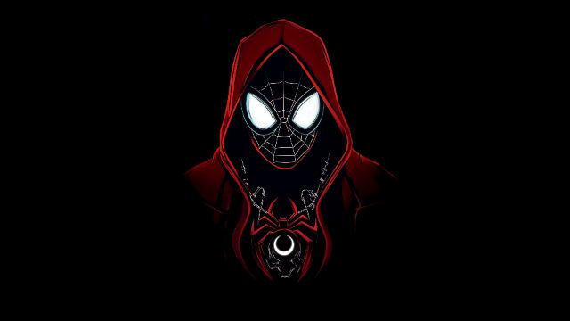 Miles Morales Red wallpaper