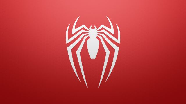 Spider Man Logo Red Background Marvel Comics Minimalist Ps4 wallpaper