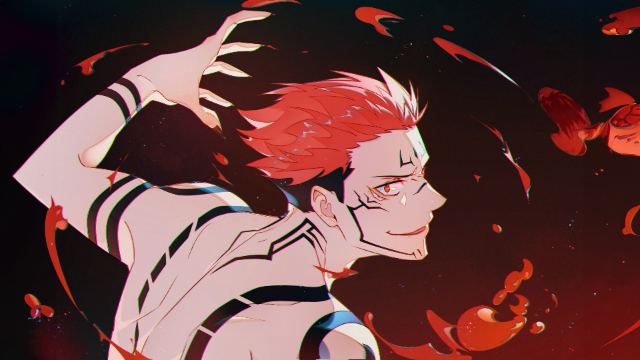 Sukuna Orange wallpaper