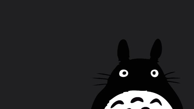 Totoro Minimalist wallpaper