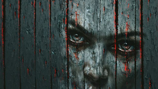 Eyes Behind the Boards wallpaper