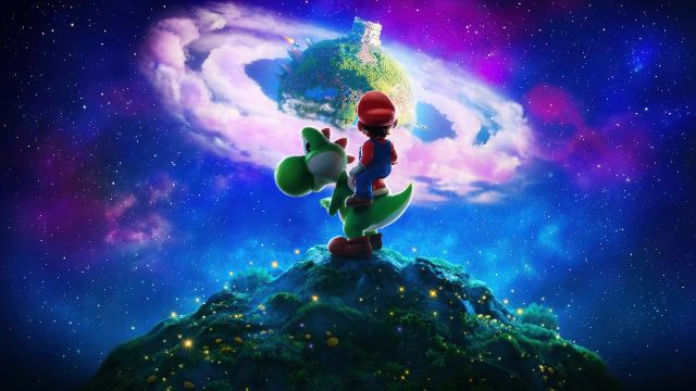 Yoshi Mario 5k The wallpaper